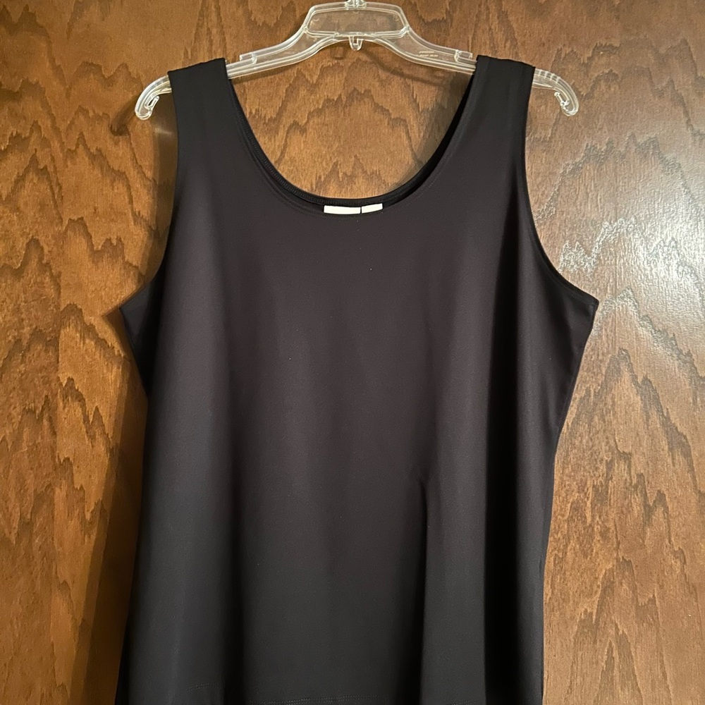 Chico’s Classic Black Sleeveless Top